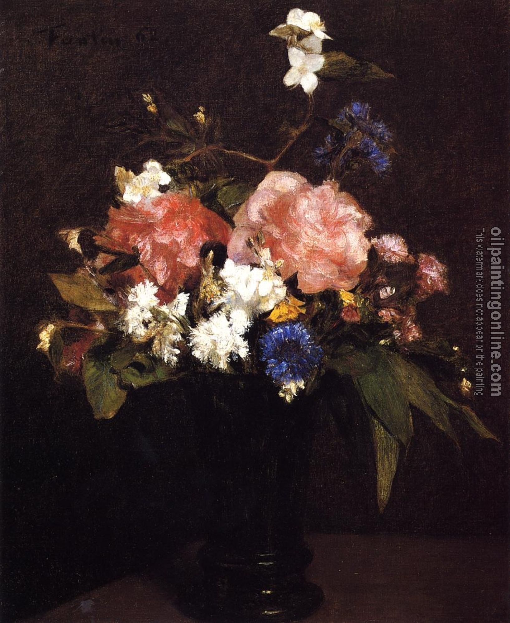 Fantin-Latour, Henri - Flowers